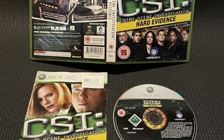 CSI Crime Scene Investigation - Hard Evidence XBOX 360 CiB