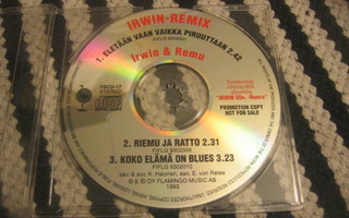 Irwin & Remu – Eletään Vaan Vaikka Piruuttaan (promo cds)