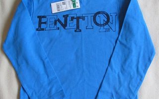 BENETTON paita ph, 104/110 cm, sininen, UUSI