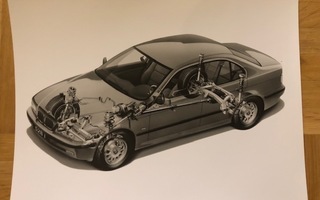 Lehdistökuva BMW E39 5-sarja