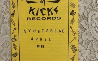 House of Kicks, postimyyntiluettelo. 1989.