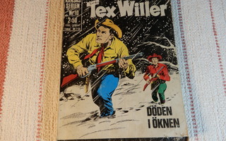 TEX WILLER - KANSAS SERIEN Nr 10.  "DÖDEN I ÖKNEN"  1971