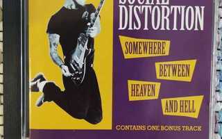 SOCIAL DISTORTION - SOMEWHERE BETWEEN HEAVEN AND HELL CD