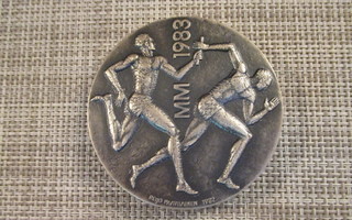 Yleisurheilun MM kilpailut mitali 1983 /R .Paavilainen 1982.