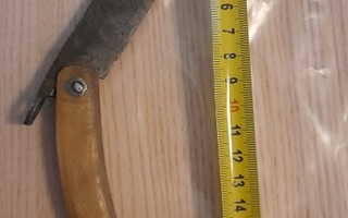 Pruning Knife with bone Handle; Karsintaveitsi / Linkkari