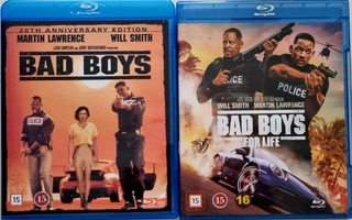 BAD BOYS & BAD BOYS FOR LIFE BLU-RAY (2 X 1 DISC)