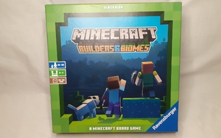 Minecraft Builders & Biomes peli lautapeli