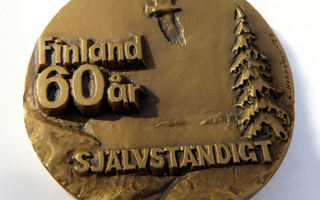Finland 60 år SJÄLVSTÄNDIGT - mitali