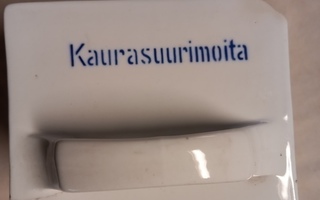 arabia mausteikkolokerikon  purkki kaurasuurimoita