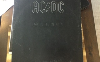 AC/DC - Back In Black 1980 GER painos