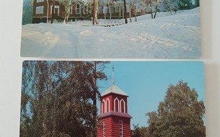 Helsinki, Huopalahden kirkko - 2 kpl postikortteja