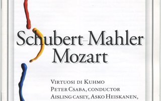 Virtuosi di Kuhmo: SCHUBERT–MAHLER • MOZART – Live CD 2001