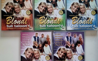 BLONDI TULI TALOON, KOKO SARJA, 1-5 DVD (5 X 2 DISCS)