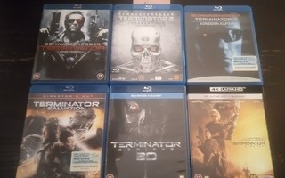 Terminator 1-6 blu-ray