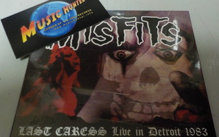 MISFITS - LAST CARESS LIVE IN DETROIT 1983 CD NEW! +