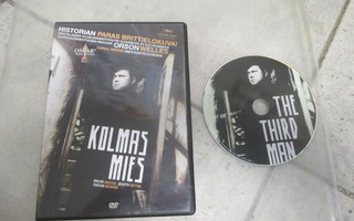 KOLMAS MIES - hienokuntoinen dvd ORSON WELLES