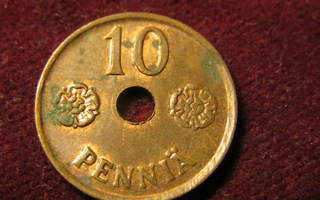 10 penniä 1941