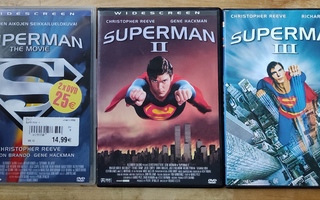 Superman The Movie+Superman II+Superman III
