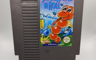 Snake rattle N roll - NES peli [L]