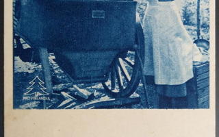 Kenttäpostikortti - muonituslotta 1941