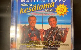 Matti ja Teppo - Näin se kesäloma toimii CD