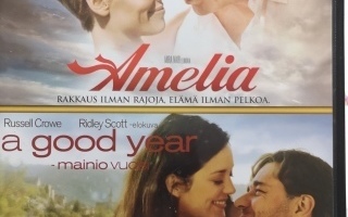 Amelia + A Good Year  -  (2 DVD)