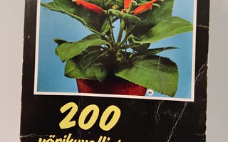 200 värikuvallista huonekasvia ja niitten hoito - Jan Elffer