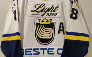 Erkki Rajamäki Espoo Blues 2008-2009 gameworn pelipaita