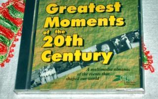 CD Greatest Moments Of The 20th Century (Uusi)