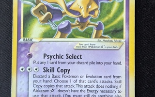 Alakazam Gold Star - EX Crystal Guardians - CG99 (99/100)