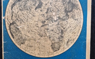 Isänmaan ja maailman kartasto vuodelta 1958