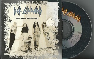 DEF LEPPARD - Miss you in a heartbeat CDS 1994