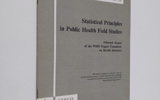Statistical principles in public health field studies : F...