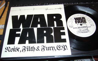 7" EP :  WARFARE : Noise, Filth & Fury E.P.