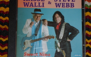 CD - HASSE WALLI & STEVE WEBB - Sweet Nina - 2005 MINT-