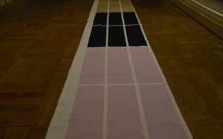 Marimekko Tiiliskivi kangas 30 x 206 cm UUSI