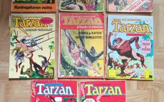 Tarzan sarjakuvia 1970-1980-luku