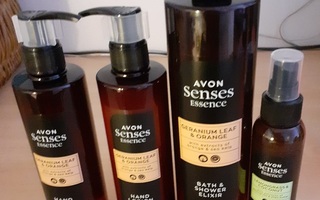 Avon Senses Essence setti sis. 4 tuotetta