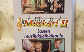 Muskari Lasten Musiikkileikkikoulu 2 VHS UUSI MUOVEISSA