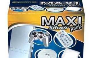 Playstation 2 Maxi Pack tarvikepaketti - Silver