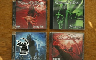 Children of Bodom neljä ekaa CD-albumia KLASSIKOT