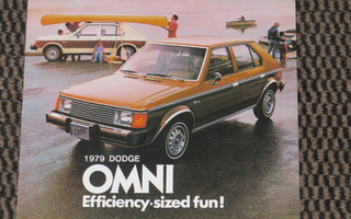 1979 Dodge Omni esite - KUIN UUSI