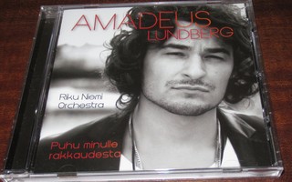 Amadeus Lundberg, Puhu minulle rakkaudesta cd, signeeraus