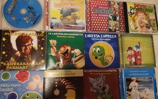 14 kpl CD levyä Lastenlaulujen aarteita joka lähtöön