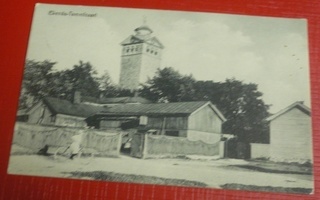 Tammisaari  -  Raippatori ja kirkko  1911  (K9)