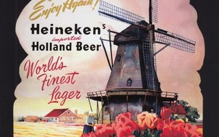 Mainos Heineken tuulimylly (postikortti)