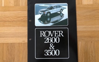 Esite Rover SD1 2600 & 3500, suomenkielinen