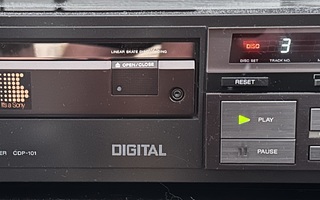 Sony CDP-101 vintage CD-soitin