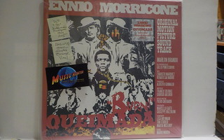ENNIO MORRICONE - BURN / QUEIMADA OST UUSI SS LP