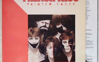 FRENCH KISS: Painted Faces – LP 1982 + sisäpussi